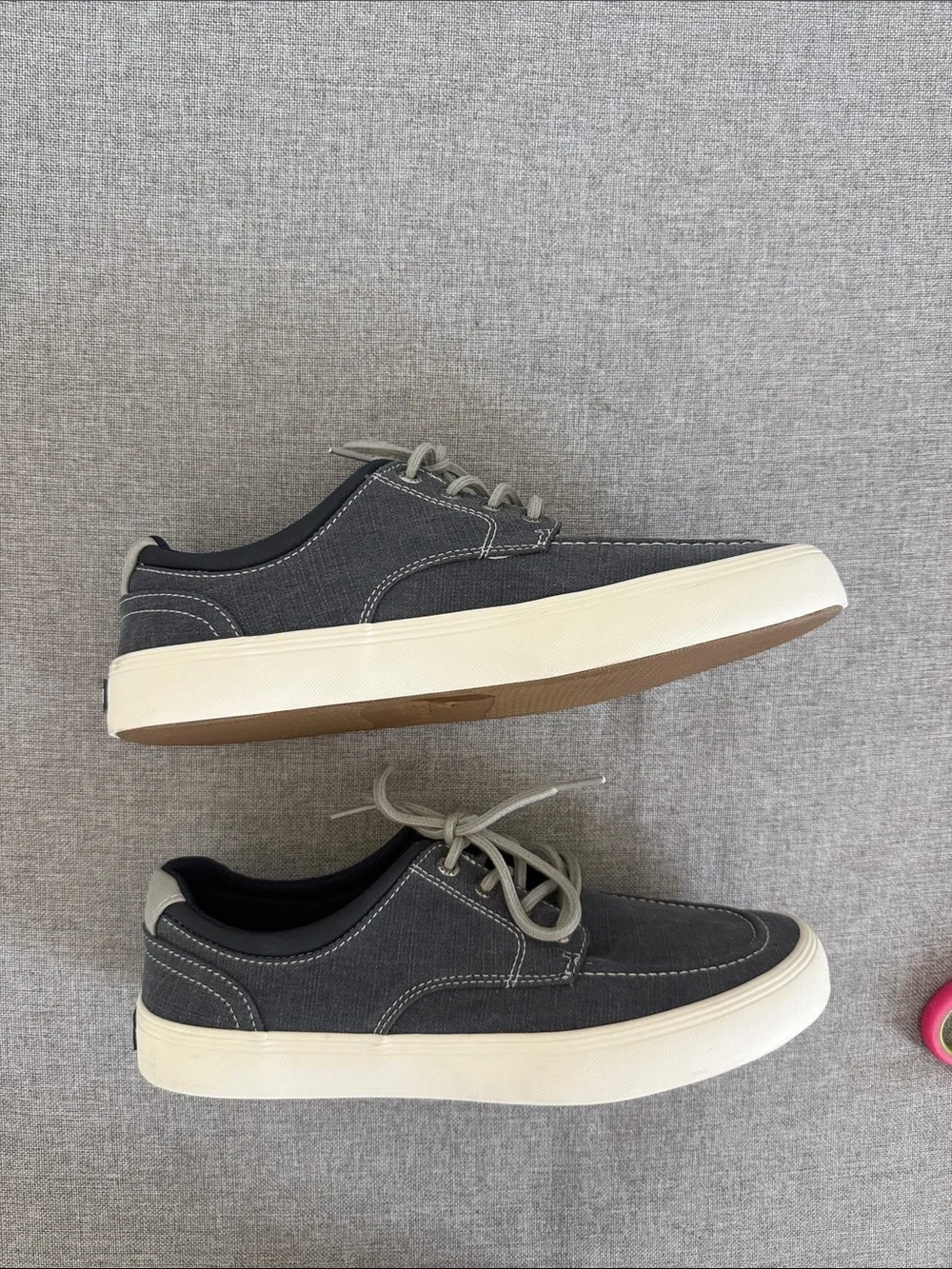Sperry Men's Moc Stripe Plus Canvas Casual Sneakers